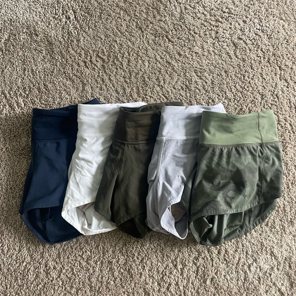 Lululemon 2.5 Speed up Short Bundle